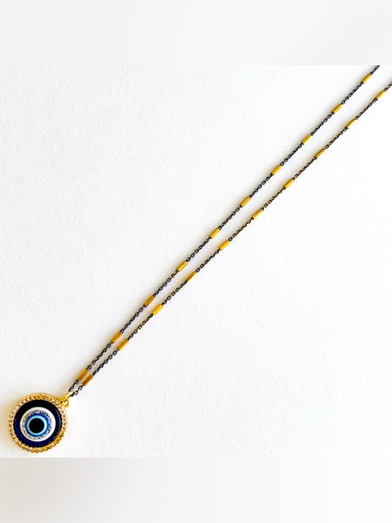 Italian made Evil Eye necklace. - Picture 4 of 13